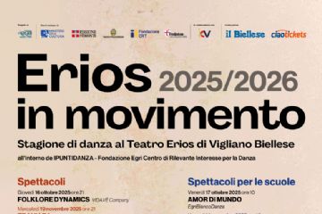 Erios in movimento 2025/2026: la stagione di danza al Teatro Erios