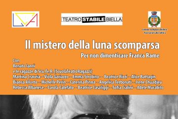 Venerd&#236; 21 novembre, all&#39;Erios, &quot;Il mistero della luna scomparsa. Per non dimenticare Franca Rame&quot;