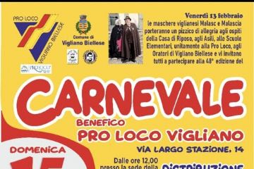 La Pro Loco invita al Carnevale, con la fagiolata e la festa per i bambini