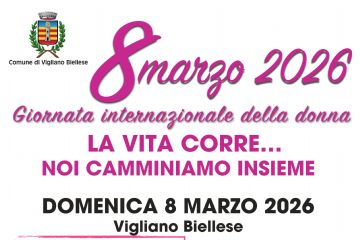 8 marzo, Giornata internazionale della donna: "La vita corre... noi camminiamo insieme"
