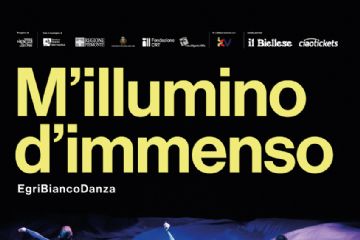 "M'illumino d'immenso", coreografia di Raphael Bianco ispirata a Giuseppe Ungaretti